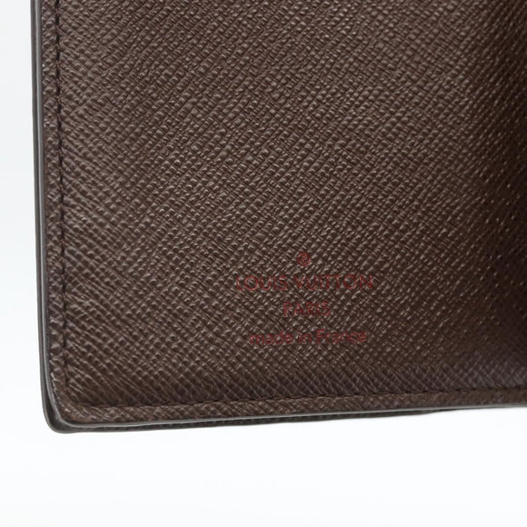 LOUIS VUITTON Damier Ebene Portefeuille Joy Bifold Wallet N60034 LV Auth bs34321