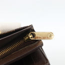 LOUIS VUITTON Damier Ebene Portefeuille Joy Bifold Wallet N60034 LV Auth bs34321-10