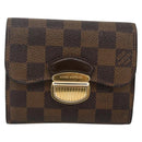 LOUIS VUITTON Damier Ebene Portefeuille Joy Bifold Wallet N60034 LV Auth bs34321-13