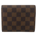 LOUIS VUITTON Damier Ebene Portefeuille Joy Bifold Wallet N60034 LV Auth bs34321-2