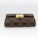 LOUIS VUITTON Damier Ebene Portefeuille Joy Bifold Wallet N60034 LV Auth bs34321-6