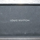 LOUIS VUITTON Case Set Pen Metal Wood Brown LV Auth bs34322-21