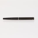 LOUIS VUITTON Case Set Pen Metal Wood Brown LV Auth bs34322-3