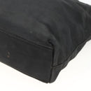 PRADA Hand Bag Nylon Black Silver Auth bs34325-15