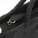 PRADA Hand Bag Nylon Black Silver Auth bs34325-10