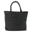 PRADA Hand Bag Nylon Black Silver Auth bs34325-2