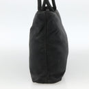 PRADA Hand Bag Nylon Black Silver Auth bs34325-4