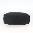 PRADA Hand Bag Nylon Black Silver Auth bs34325-5