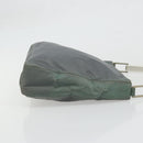 PRADA Shoulder Bag Nylon Green Silver Auth bs34327-3