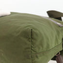 PRADA Shoulder Bag Nylon Green Silver Auth bs34328-16