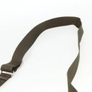 PRADA Shoulder Bag Nylon Green Silver Auth bs34328-8
