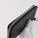 LOUIS VUITTON Damier Grafitte Long Wallet 2 Set Black LV Auth bs34330-13