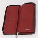 LOUIS VUITTON Damier Grafitte Long Wallet 2 Set Black LV Auth bs34330-8