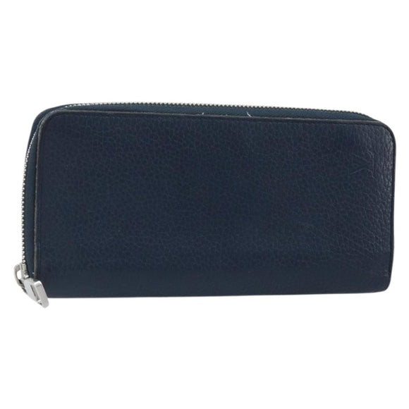 LOUIS VUITTON Wallet Vertical Taurillon Clemence Leather M58823 Auth bs34331