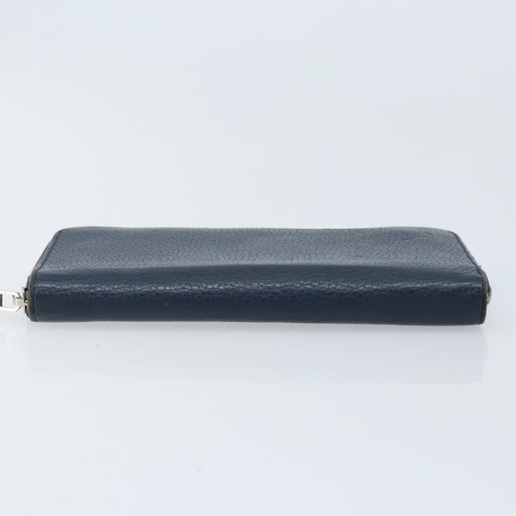 LOUIS VUITTON Wallet Vertical Taurillon Clemence Leather M58823 Auth bs34331