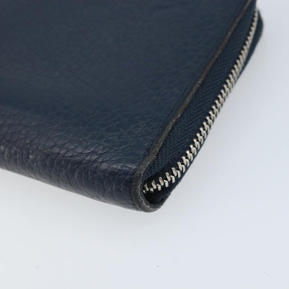LOUIS VUITTON Wallet Vertical Taurillon Clemence Leather M58823 Auth bs34331