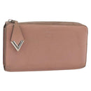 LOUIS VUITTON Portefeuille Comet Taurillon Clemence Leather M63103 Auth bs34332-1