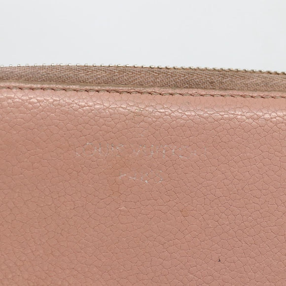 LOUIS VUITTON Portefeuille Comet Taurillon Clemence Leather M63103 Auth bs34332