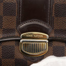 LOUIS VUITTON Damier Ebene Portefeuille Sistina Long Wallet N61747 Auth bs34333-17