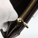 LOUIS VUITTON Damier Ebene Portefeuille Sistina Long Wallet N61747 Auth bs34333-20