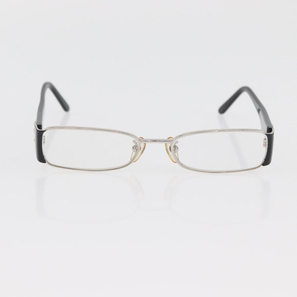 CHANEL Glasses plastic metal 3 Set Gray Black CC Auth bs34338