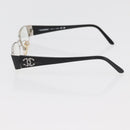 CHANEL Glasses plastic metal 3 Set Gray Black CC Auth bs34338-15