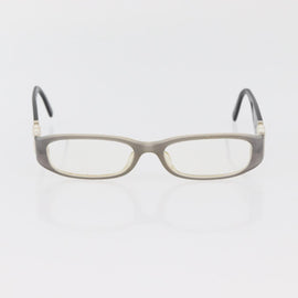 CHANEL Glasses plastic metal 3 Set Gray Black CC Auth bs34338 - 0