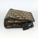 Christian Dior Trotter Canvas Pouch Navy Silver Auth bs34339-5