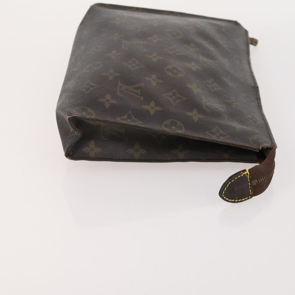 LOUIS VUITTON Monogram Clutch Bag 2 Set LV Auth bs34341
