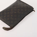 LOUIS VUITTON Monogram Clutch Bag 2 Set LV Auth bs34341-13