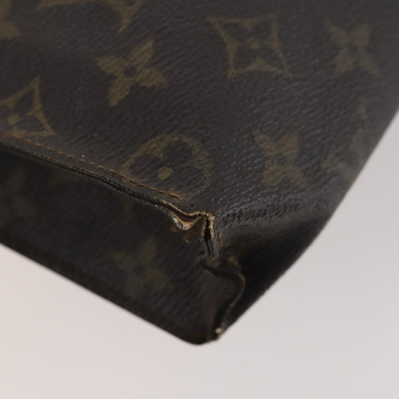 LOUIS VUITTON Monogram Clutch Bag 2 Set LV Auth bs34341