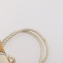BURBERRY Nova Check Shoulder Bag Canvas Nylon 3 Set Beige White Auth bs34343-14