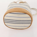 BURBERRY Nova Check Shoulder Bag Canvas Nylon 3 Set Beige White Auth bs34343-15