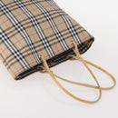BURBERRY Nova Check Shoulder Bag Canvas Nylon 3 Set Beige White Auth bs34343-5