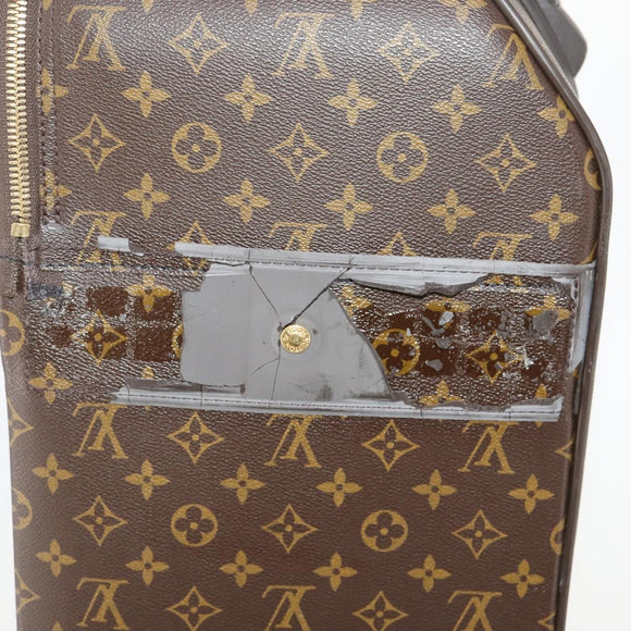 LOUIS VUITTON Monogram Pegas 65 Suitcase M23295 LV Auth bs34345