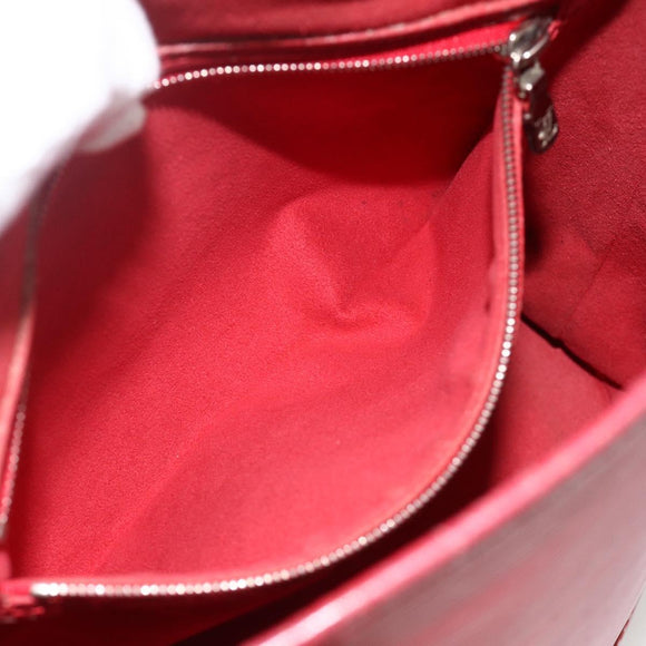 LOUIS VUITTON Epi Bucket PM Shoulder Bag Red M5899E LV Auth bs34346