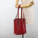 LOUIS VUITTON Epi Bucket PM Shoulder Bag Red M5899E LV Auth bs34346-22