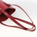 LOUIS VUITTON Epi Bucket PM Shoulder Bag Red M5899E LV Auth bs34346-7