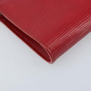 LOUIS VUITTON Epi Bucket PM Pouch Red LV Auth bs34347-16