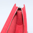 LOUIS VUITTON Epi Bucket PM Pouch Red LV Auth bs34347-18