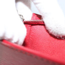 LOUIS VUITTON Epi Bucket PM Pouch Red LV Auth bs34347-12