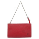 LOUIS VUITTON Epi Bucket PM Pouch Red LV Auth bs34347-13