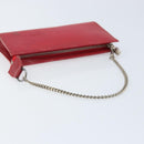 LOUIS VUITTON Epi Bucket PM Pouch Red LV Auth bs34347-7