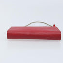 LOUIS VUITTON Epi Bucket PM Pouch Red LV Auth bs34347-5