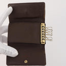 LOUIS VUITTON Damier Ebene Key Case 6 Set LV Auth bs34352-8