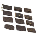 LOUIS VUITTON Monogram Coin Purse 12 Set LV Auth bs34353-1