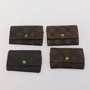 LOUIS VUITTON Monogram Coin Purse 12 Set LV Auth bs34353-14