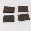 LOUIS VUITTON Monogram Coin Purse 12 Set LV Auth bs34353-15
