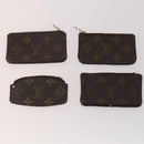 LOUIS VUITTON Monogram Coin Purse 12 Set LV Auth bs34353-2