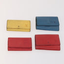 LOUIS VUITTON Epi Key Case 10 Set Red Blue yellow LV Auth bs34354-12